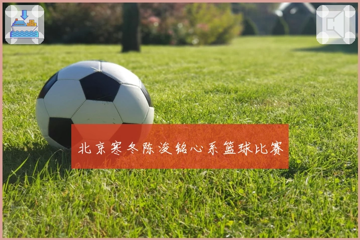 北京寒冬陈浚铭心系篮球比赛